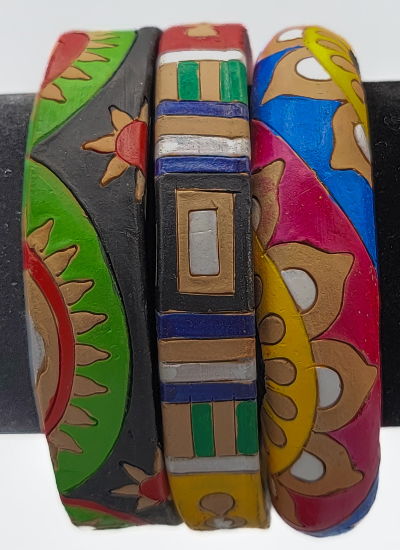 Sunflowers - Terracotta Bangle