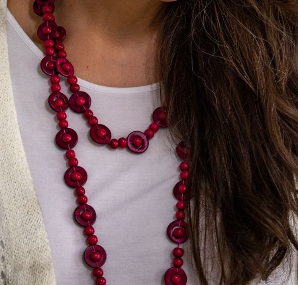 Crimson Current Necklace