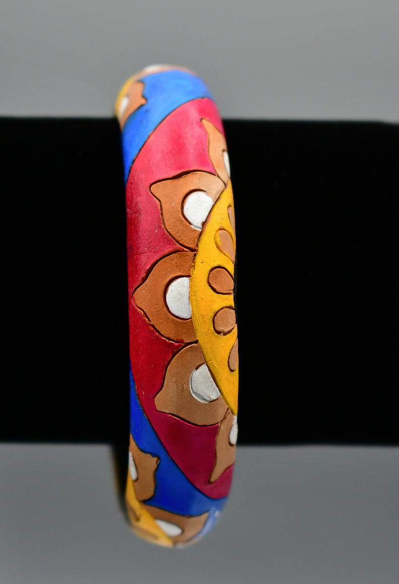 Sunflowers - Terracotta Bangle