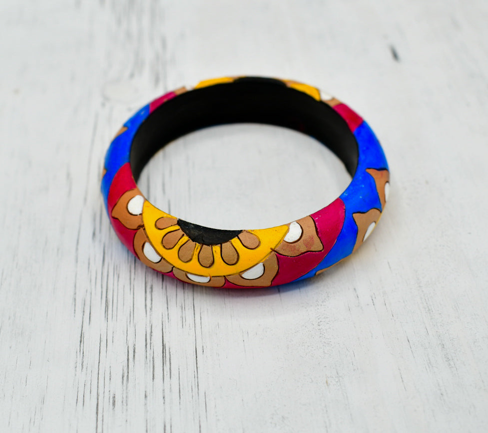 Sunflowers - Terracotta Bangle
