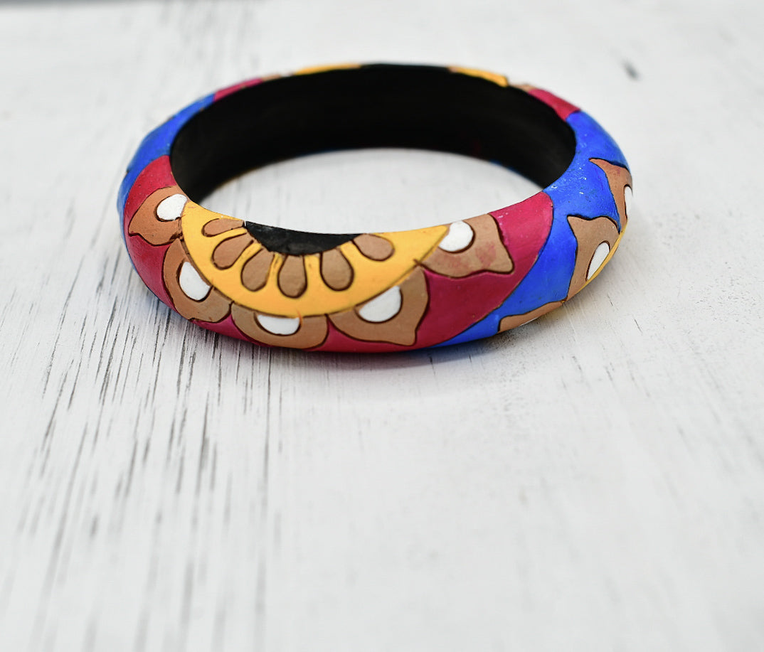 Sunflowers - Terracotta Bangle